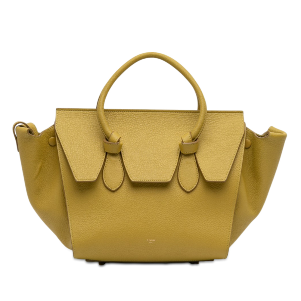 Pre-Loved Celine Small Grained Calfskin Tie Knot Handbag